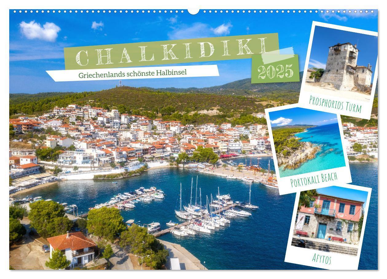 Cover: 9783435053827 | Chalkidiki - Griechenlands schönste Halbinsel (Wandkalender 2025...