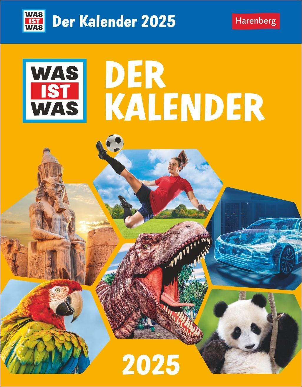 Cover: 9783840034589 | WAS IST WAS Der Kalender Tagesabreißkalender 2025 - Kinderkalender