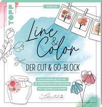 Cover: 9783772447839 | Line &amp; Color - Der Cut &amp; Go-Block | Heinke Nied | Taschenbuch | 96 S.