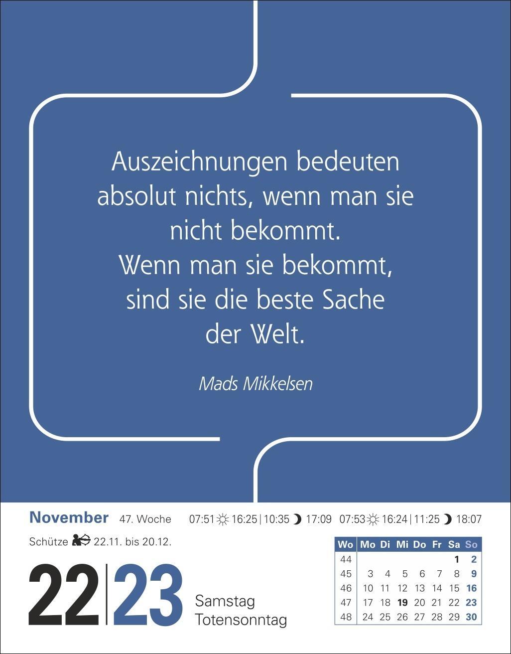 Bild: 9783840033599 | Zitate Tagesabreißkalender 2025 | Berthold Budde | Kalender | 648 S.