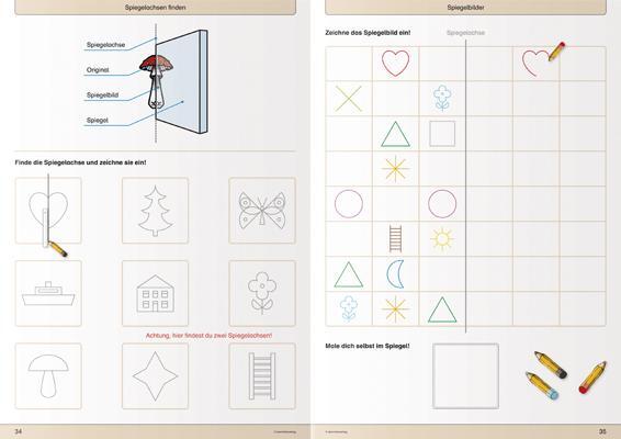 Bild: 9783946904649 | Mein Geometrieheft 1/2 und 3/4 im Set | Katrin Langhans | Taschenbuch