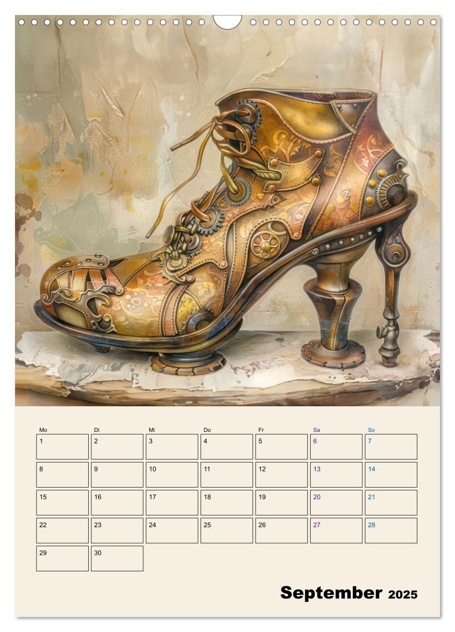 Bild: 9783457146842 | Steampunk - Mechanische Fantasiewelt (Wandkalender 2025 DIN A3...