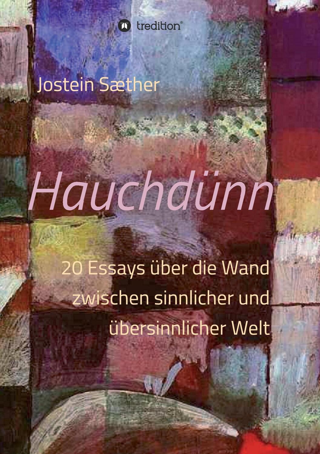 Cover: 9783732351442 | Hauchdünn | Jostein Sæther | Taschenbuch | Paperback | 156 S. | 2016