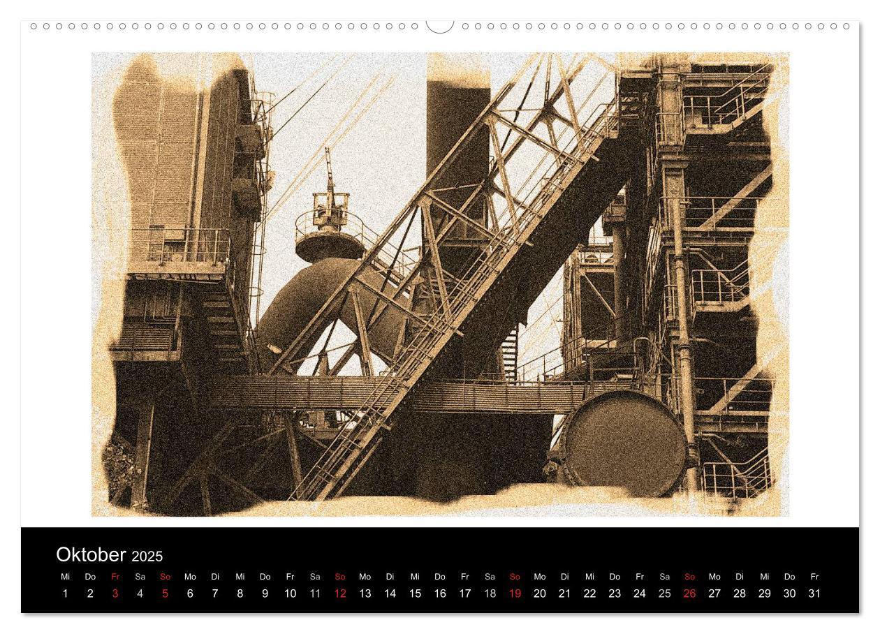 Bild: 9783435840861 | Landschaftspark Duisburg-Nord (Wandkalender 2025 DIN A2 quer),...