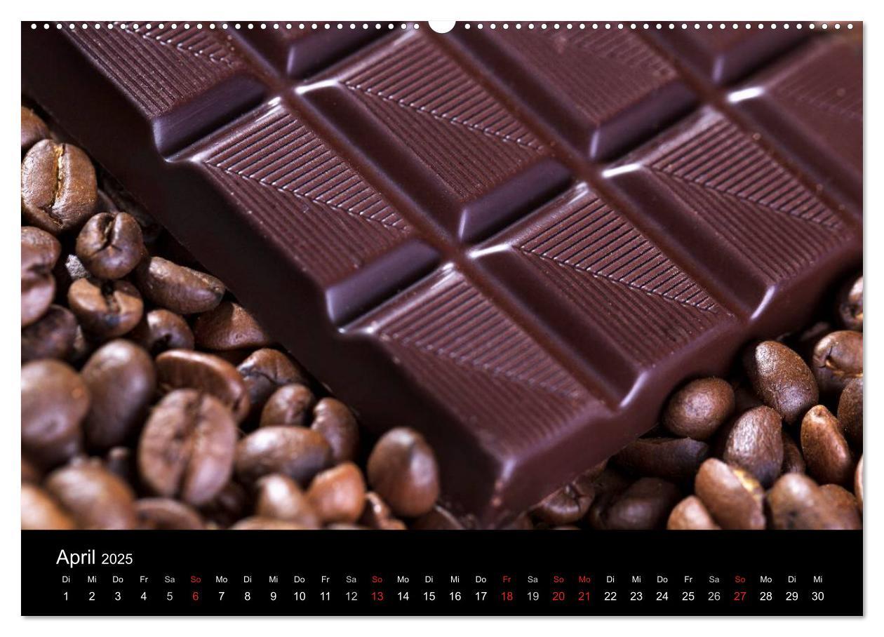 Bild: 9783435784400 | Kaffee &amp; Schokolade (Wandkalender 2025 DIN A2 quer), CALVENDO...