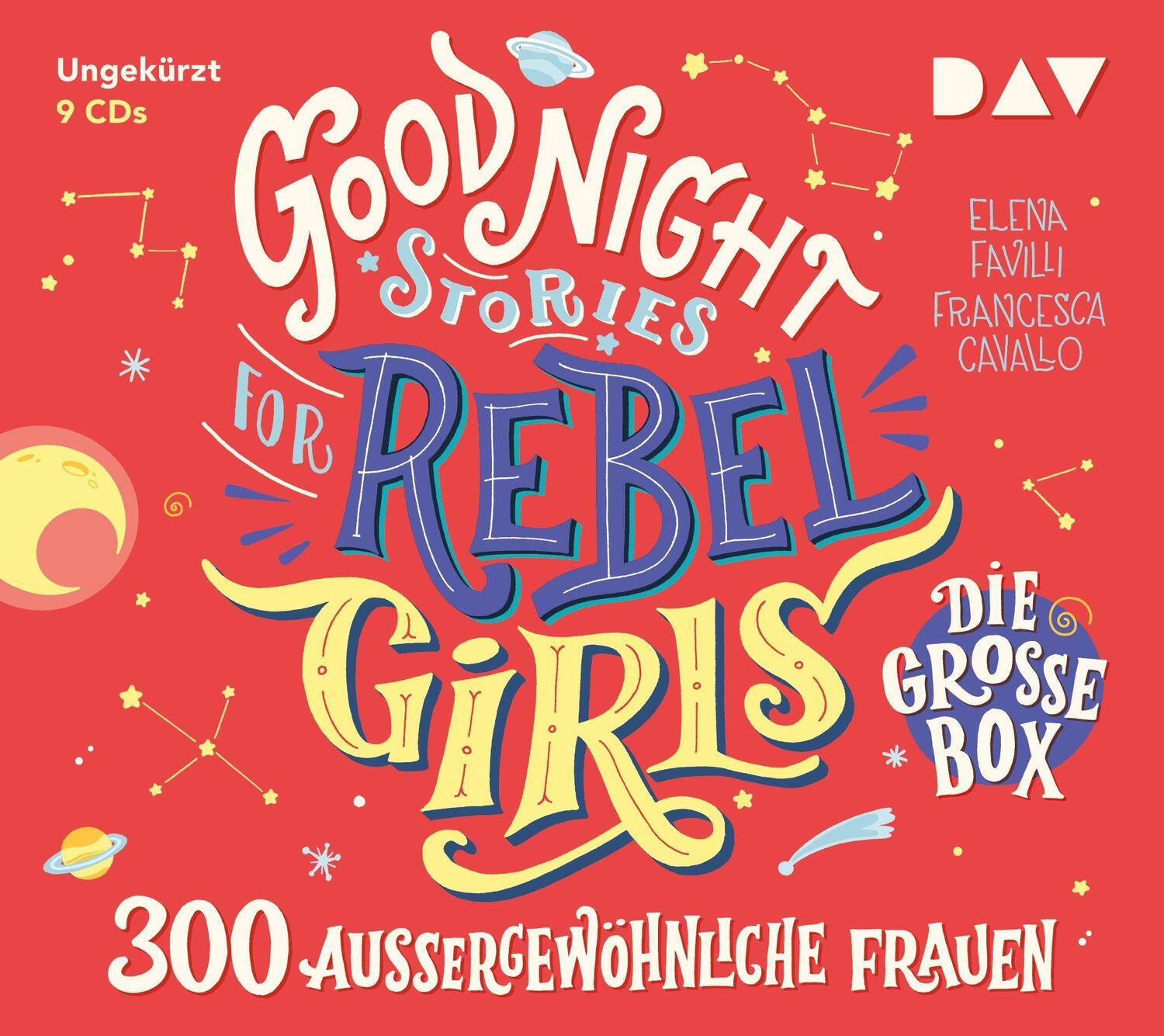 Cover: 9783742420558 | Good Night Stories for Rebel Girls - Die große Box | Favilli (u. a.)