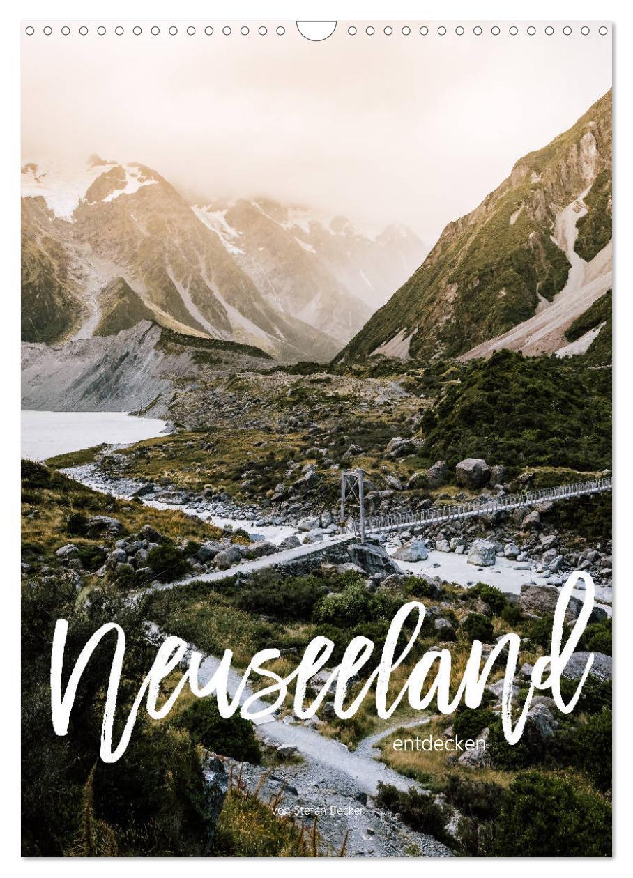 Cover: 9783435967063 | Neuseeland entdecken (Wandkalender 2025 DIN A3 hoch), CALVENDO...