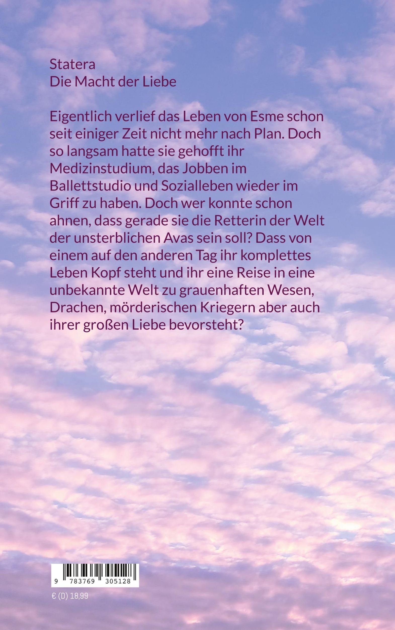 Rückseite: 9783769305128 | Statera | Die Macht der Liebe | Steffi Kirchner | Taschenbuch | 438 S.