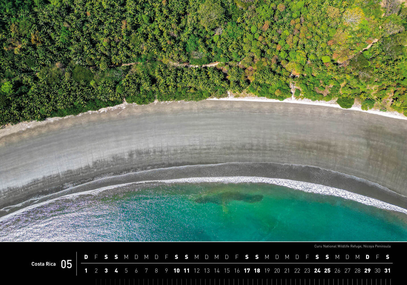 Bild: 9783968555362 | 360° Costa Rica Premiumkalender 2025 | Holger Leue | Kalender | 13 S.