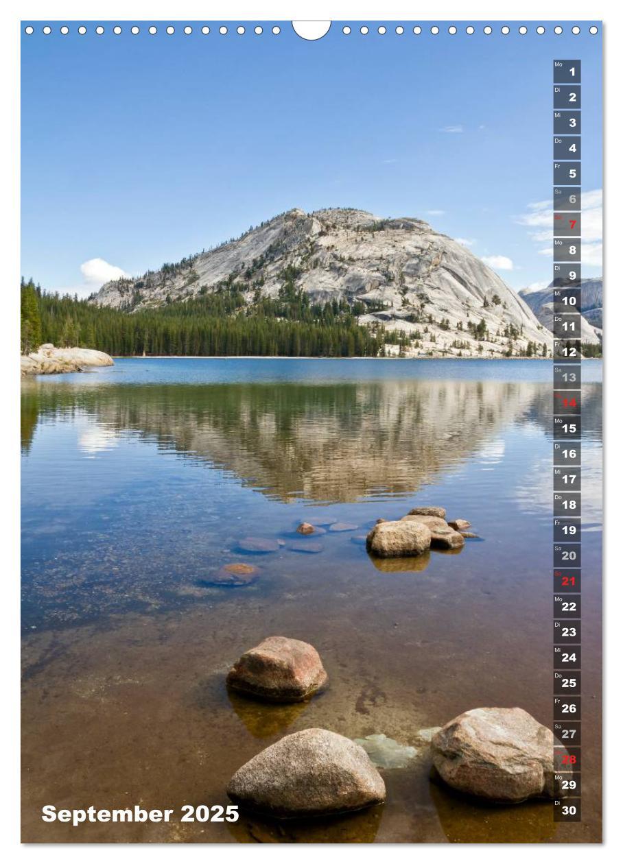 Bild: 9783457225790 | YOSEMITE VALLEY Natur Pur (Wandkalender 2025 DIN A3 hoch), CALVENDO...