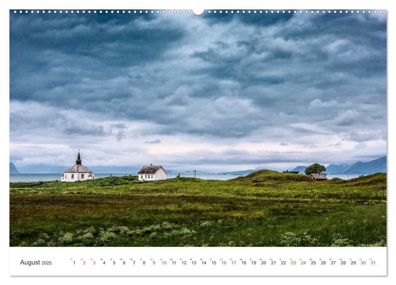 Bild: 9783435339648 | Nordland ¿ Die Weite Skandinaviens (Wandkalender 2025 DIN A2 quer),...