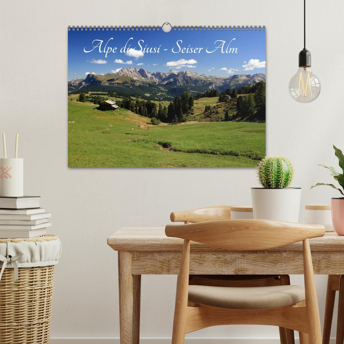 Bild: 9783435473861 | Alpe di Siusi - Seiser Alm (Wandkalender 2025 DIN A3 quer),...