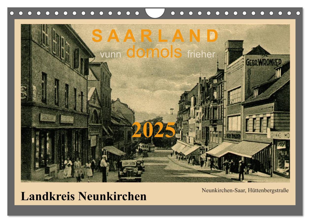 Cover: 9783435535651 | Saarland - vunn domols (frieher), Landkreis Neunkirchen...