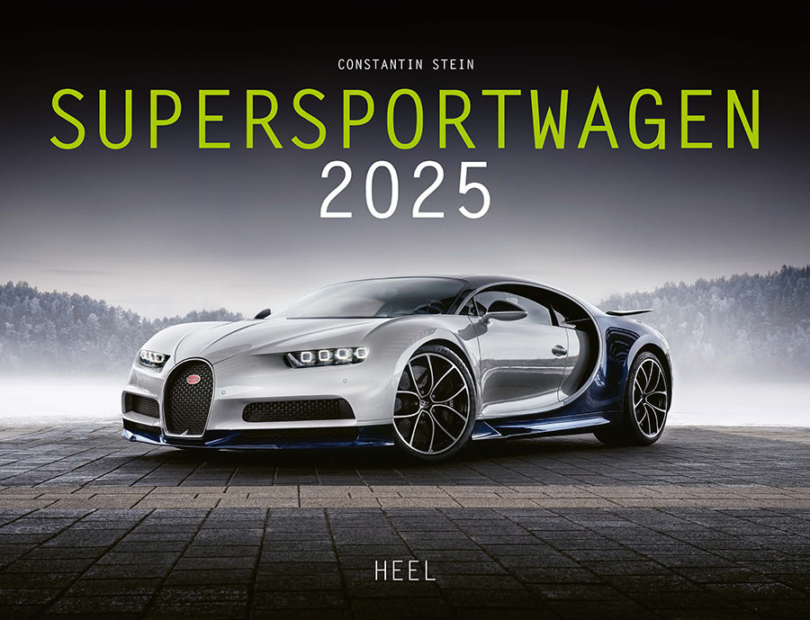 Cover: 9783966648608 | Supersportwagen Kalender 2025 | Constantin Stein | Kalender | 14 S.