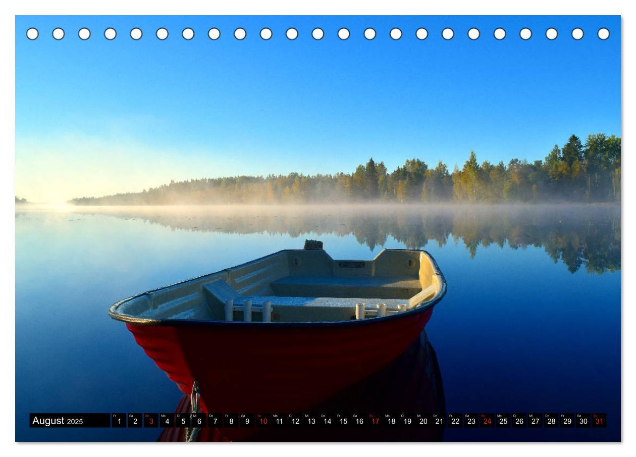 Bild: 9783435293834 | Reiseland Schweden (Tischkalender 2025 DIN A5 quer), CALVENDO...