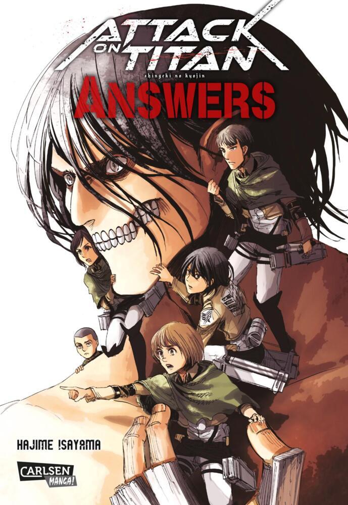 Cover: 9783551792891 | Attack on Titan: Answers | Hajime Isayama | Taschenbuch | 176 S.