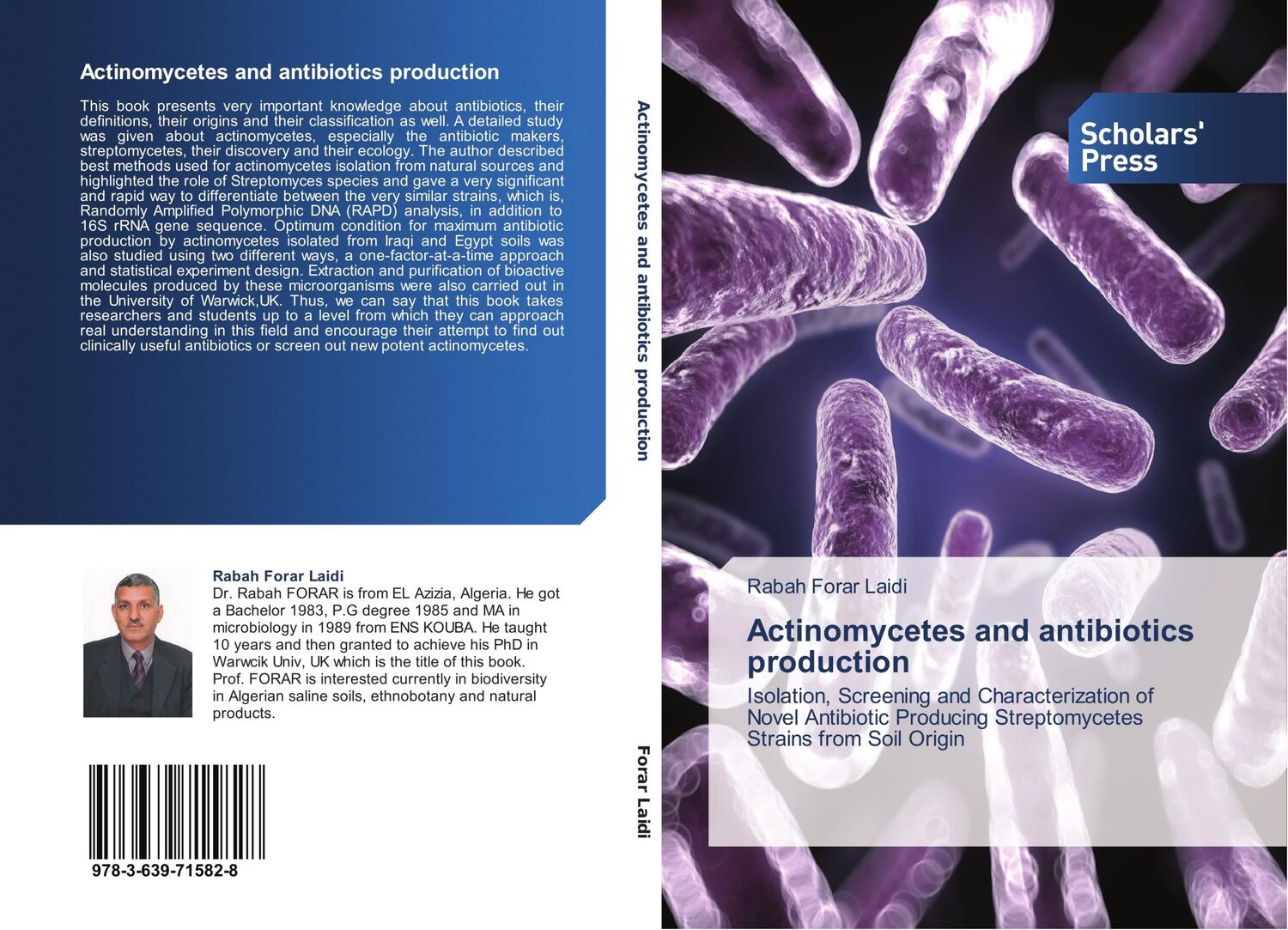 Cover: 9783639715828 | Actinomycetes and antibiotics production | Rabah Forar Laidi | Buch