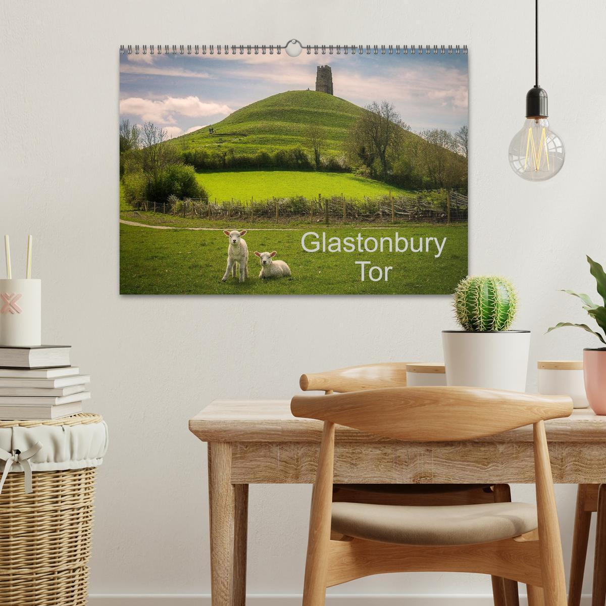 Bild: 9781325956449 | Glastonbury Tor (Wall Calendar 2025 DIN A3 landscape), CALVENDO 12...