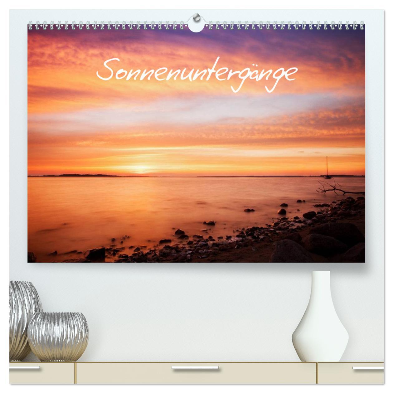 Cover: 9783435793822 | Sonnenuntergänge (hochwertiger Premium Wandkalender 2025 DIN A2...