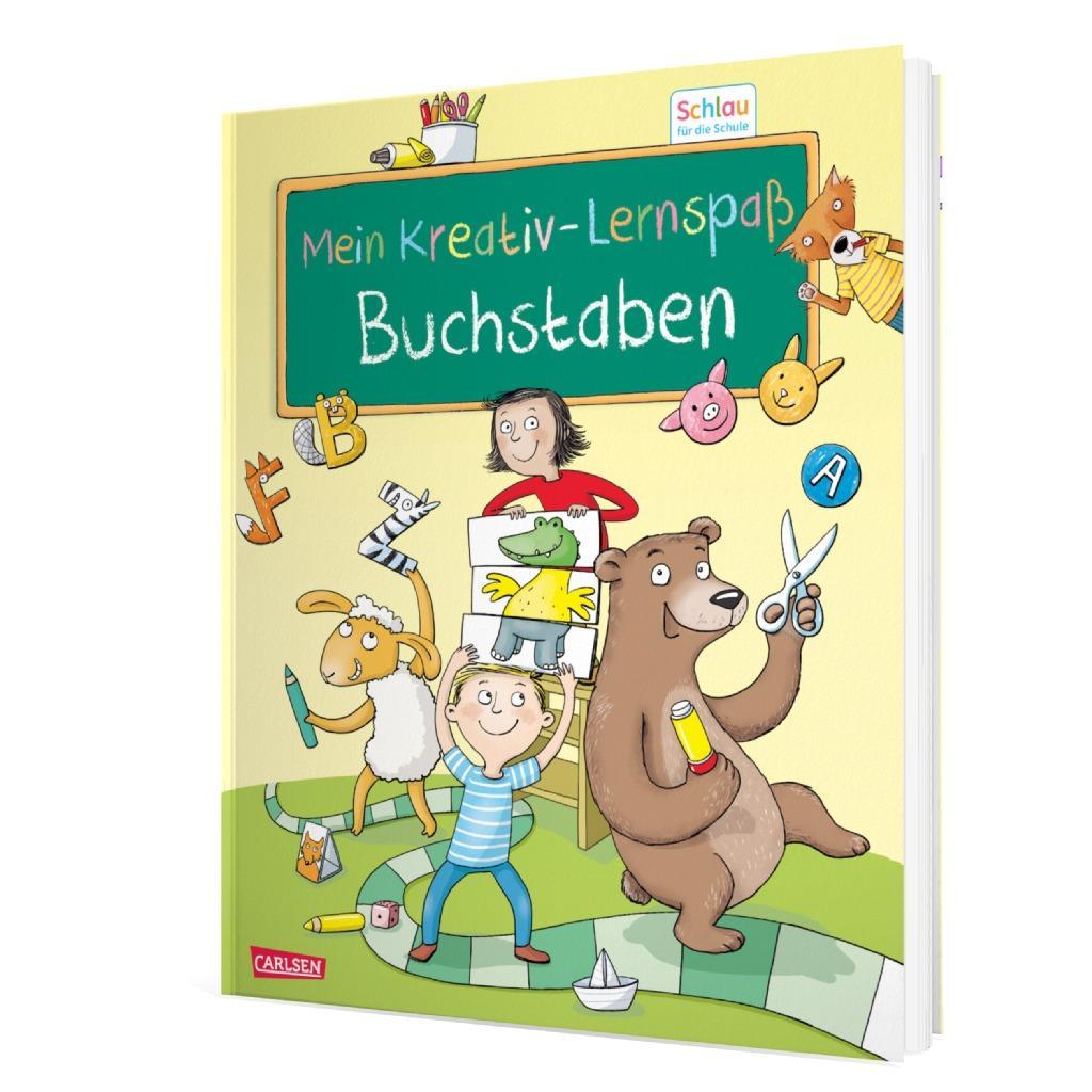 Bild: 9783551190529 | Schlau für die Schule: Mein Kreativ-Lernspaß: Buchstaben | Mildner