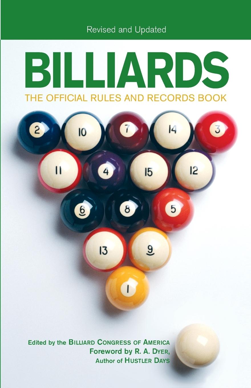 Cover: 9781592287444 | Billiards, Revised and Updated | The Official Rules And Records Book