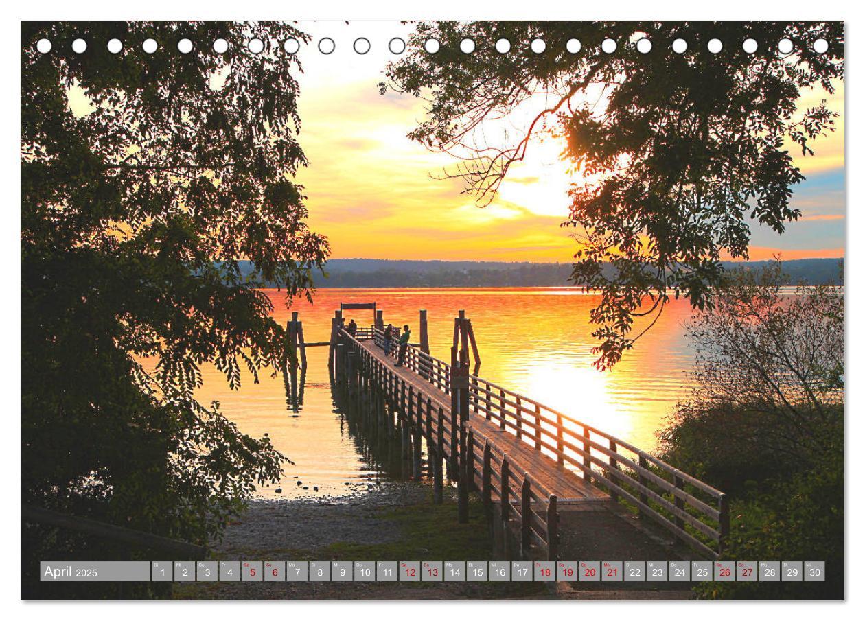 Bild: 9783435188826 | Mein Ammersee - am Ostufer entlang (Tischkalender 2025 DIN A5...