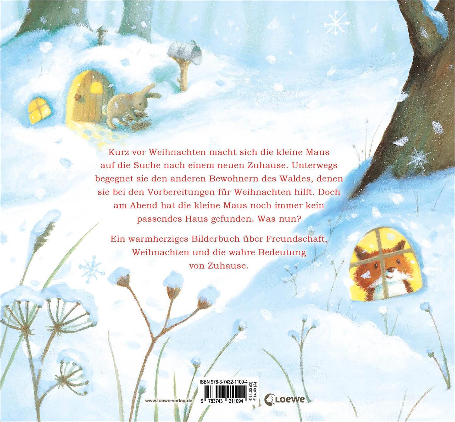 Rückseite: 9783743211094 | Die kleine Maus feiert Weihnachten | Rebecca Harry | Buch | 24 S.