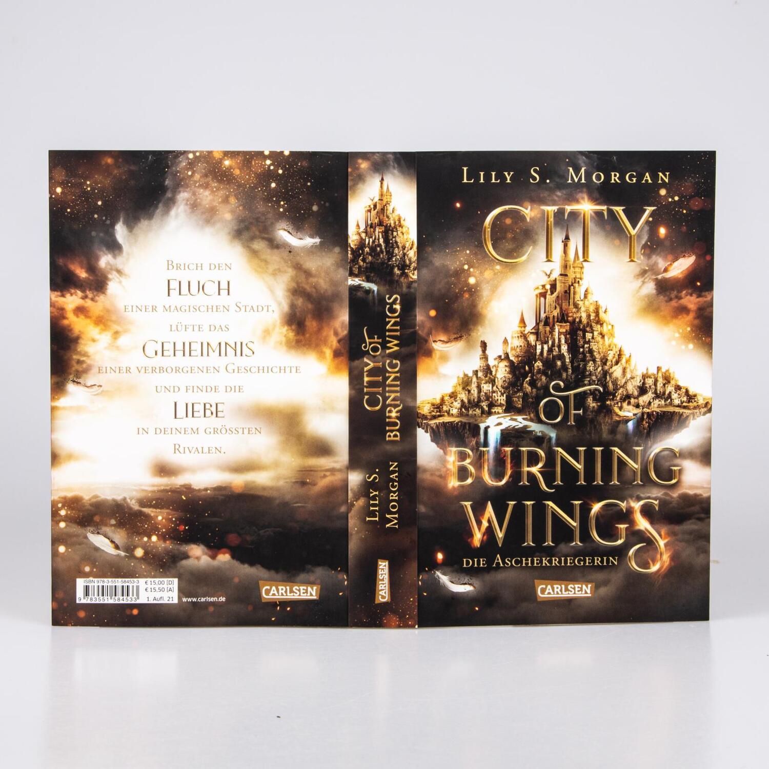 Bild: 9783551584533 | City of Burning Wings. Die Aschekriegerin | Lily S. Morgan | Buch