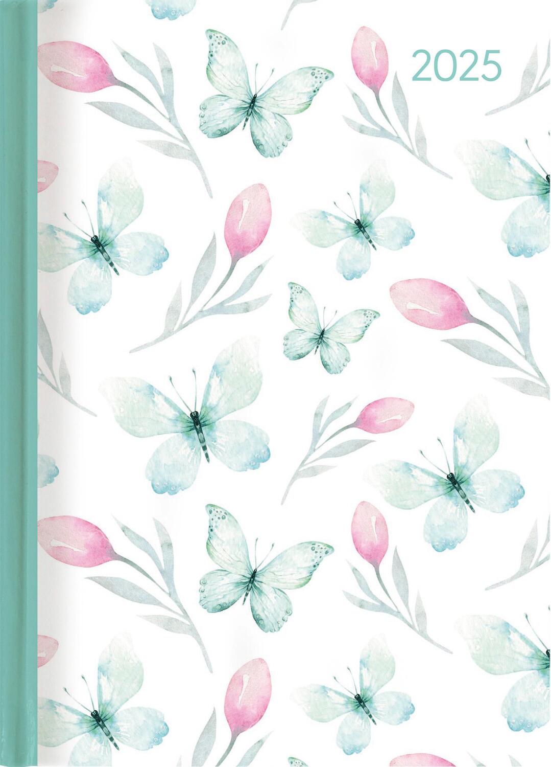 Cover: 4251732344153 | Lady Journal Butterfly 2025 - Schmetterling - Taschenkalender A6...