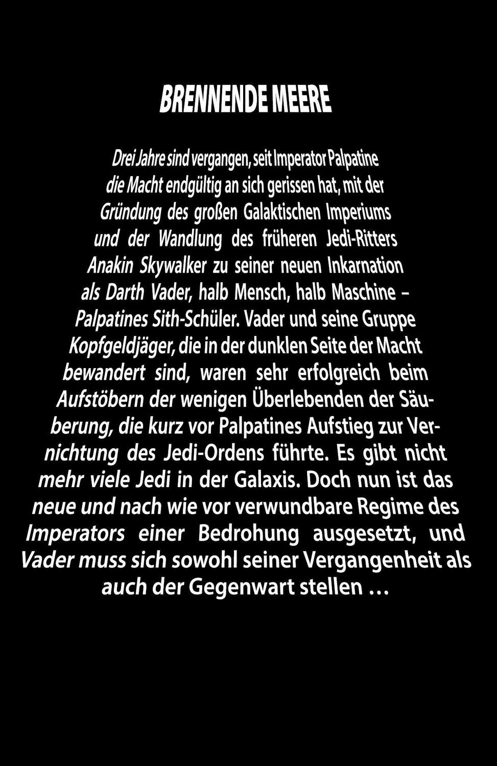 Bild: 9783741608599 | Star Wars Comics: Darth Vader (Ein Comicabenteuer): Brennende Meere