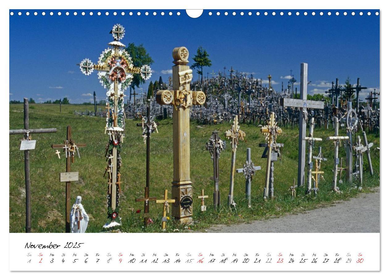 Bild: 9783435642922 | Litauen und Lettland (Wandkalender 2025 DIN A3 quer), CALVENDO...