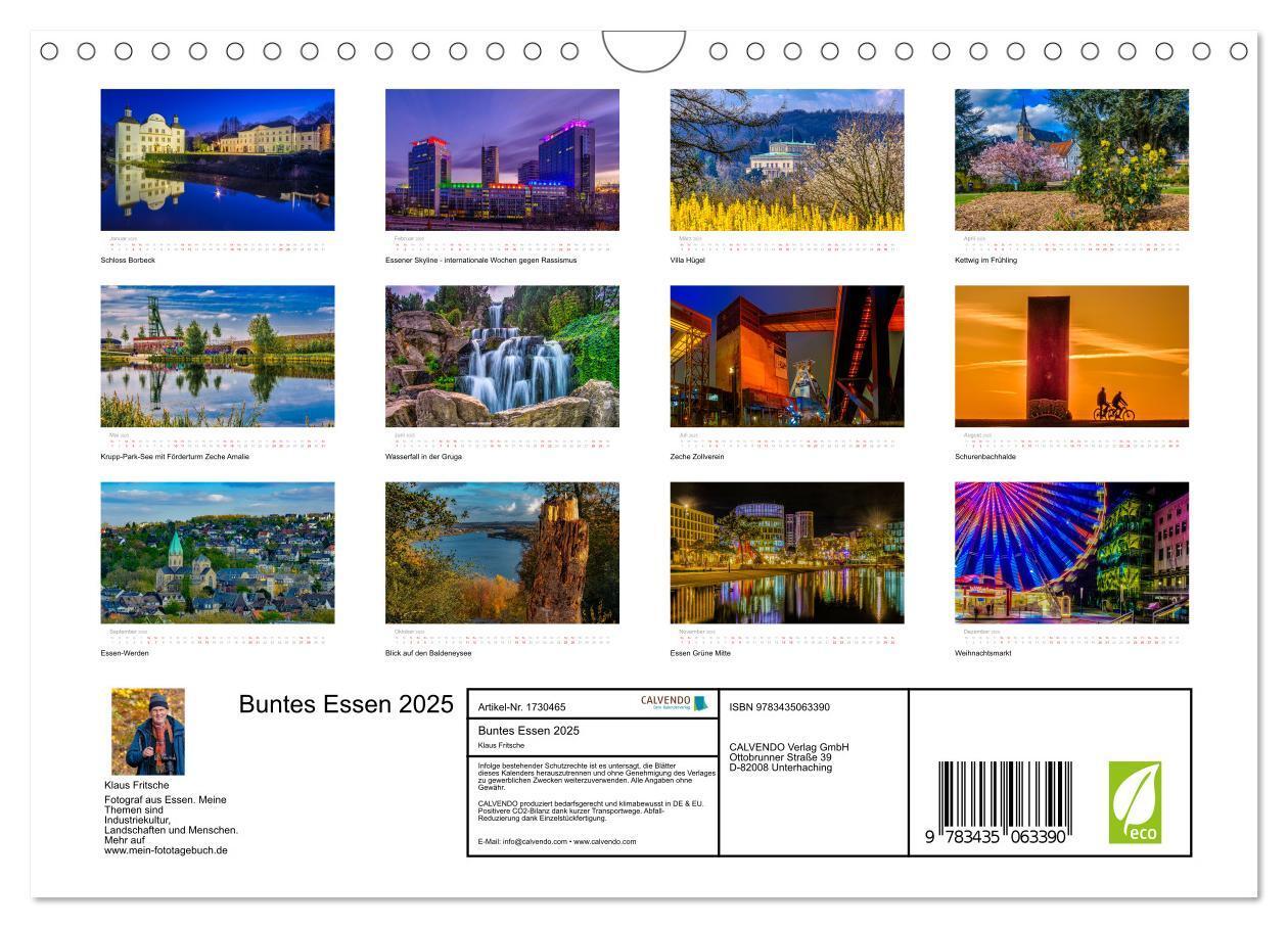 Bild: 9783435063390 | Buntes Essen 2025 (Wandkalender 2025 DIN A4 quer), CALVENDO...