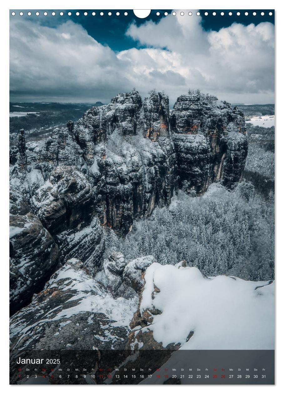 Bild: 9783435858538 | Reise durch die Sächsische Schweiz (Wandkalender 2025 DIN A3 hoch),...