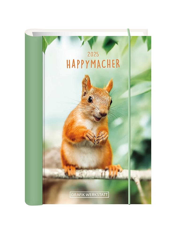 Cover: 9783986360757 | Terminplaner 2025 Happymacher | Terminplaner Hardcover | Original