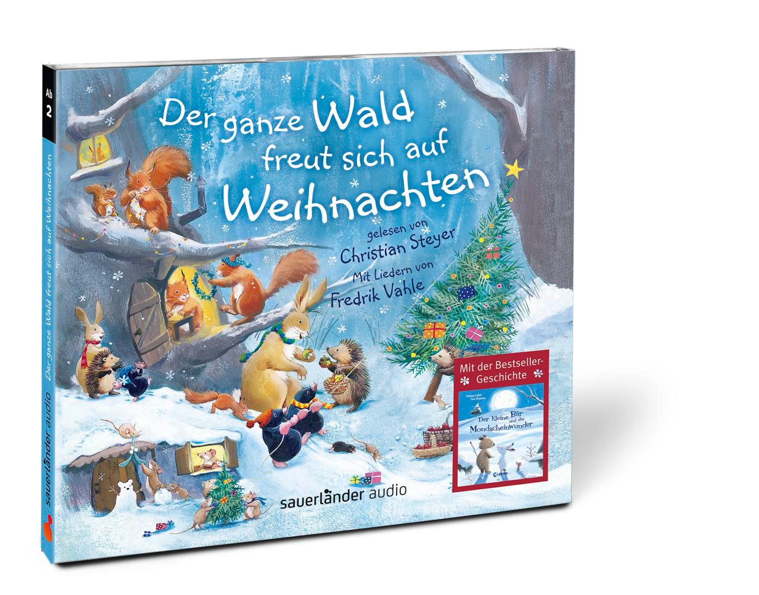 Bild: 9783839849934 | Der ganze Wald freut sich auf Weihnachten | Paul Bright (u. a.) | CD