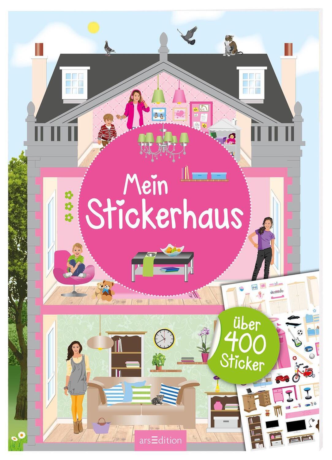 Cover: 9783760799889 | Mein Stickerhaus | Taschenbuch | Mein Stickerbuch | über 400 Sticker