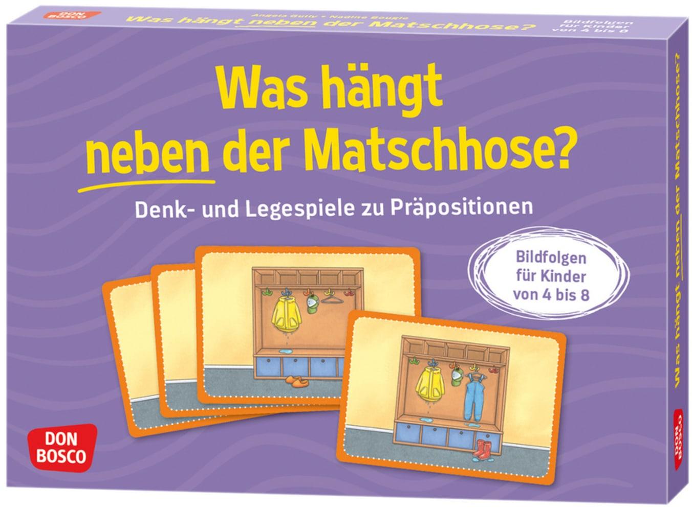 Cover: 4260694922088 | Was hängt neben der Matschhose? | Angela Gully | Box | 30 S. | Deutsch