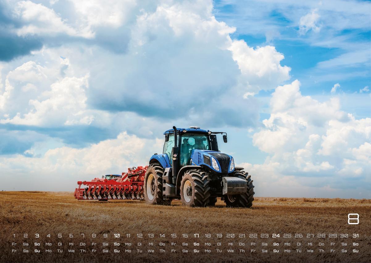 Bild: 9783986734428 | Landmaschinen - Traktor - 2025 - Kalender DIN A3 | GP-Fever. de | 2025