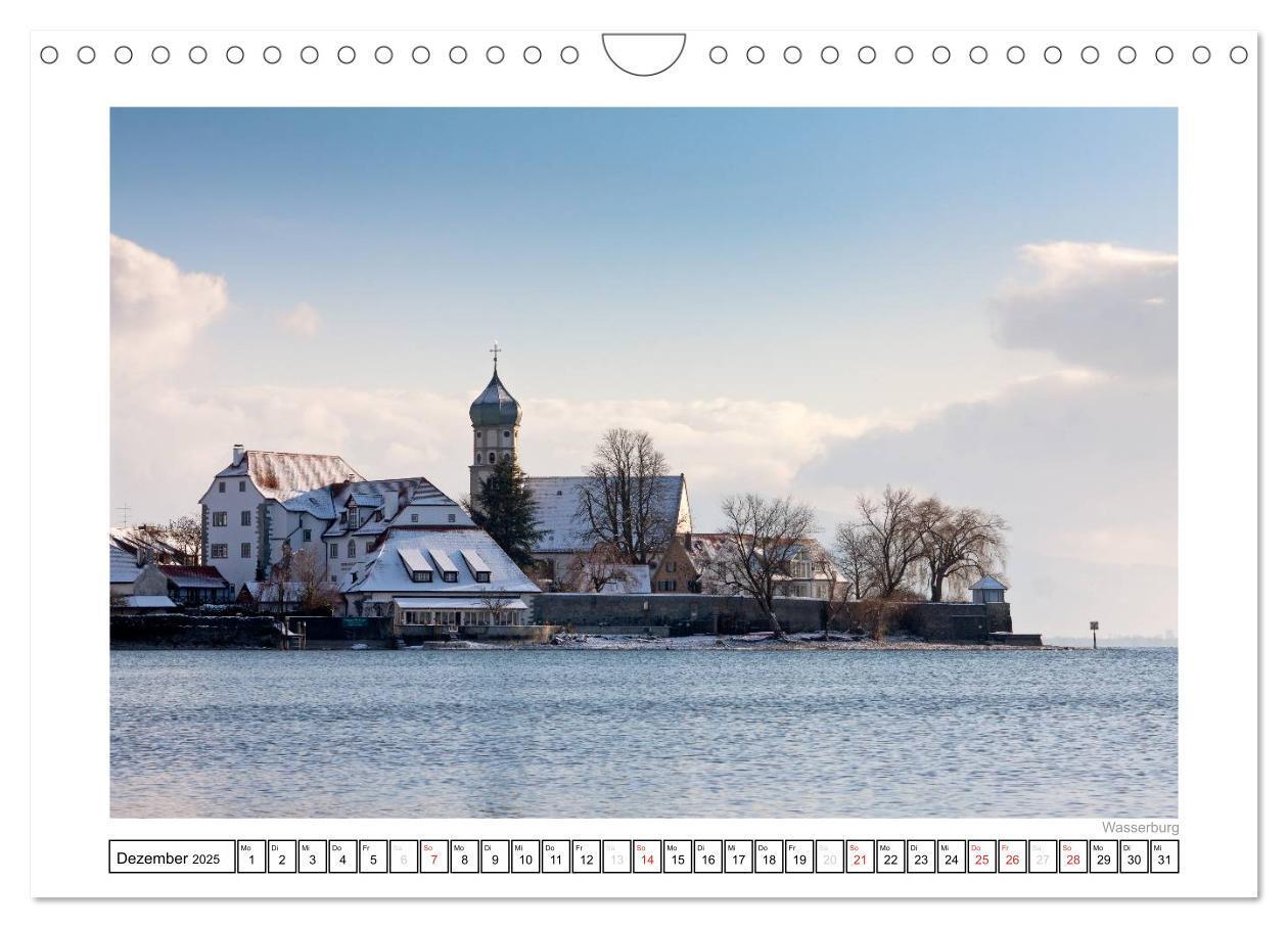 Bild: 9783435820153 | Bodensee 2025 (Wandkalender 2025 DIN A4 quer), CALVENDO Monatskalender