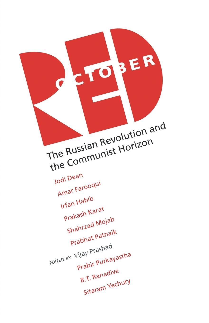 Cover: 9789380118581 | Red October | The Russian Revolution and the Communist Horizon | Buch