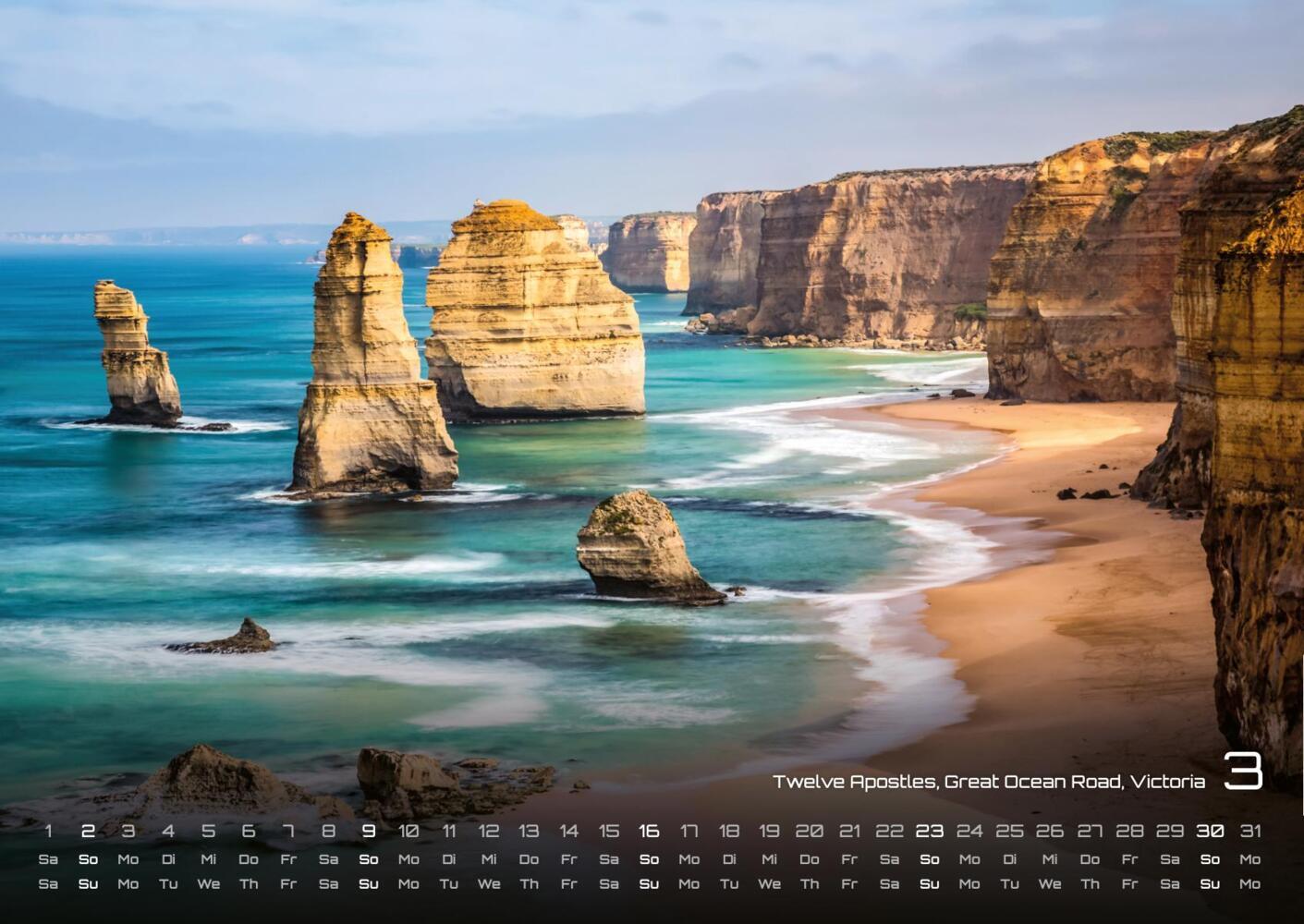 Bild: 9783986733797 | Australien - das Land der Kängurus - 2025 - Kalender DIN A2 | Kalender