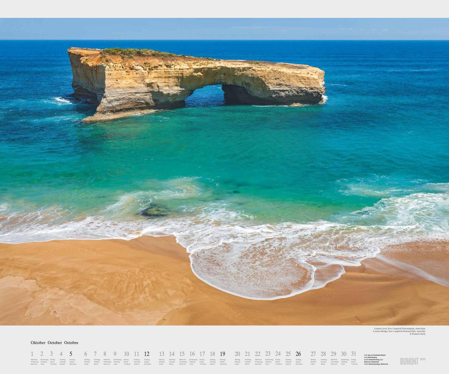 Bild: 4250809653419 | Das Meer 2025 - Natur-Fotografie von Roland Gerth - Wandkalender 60...