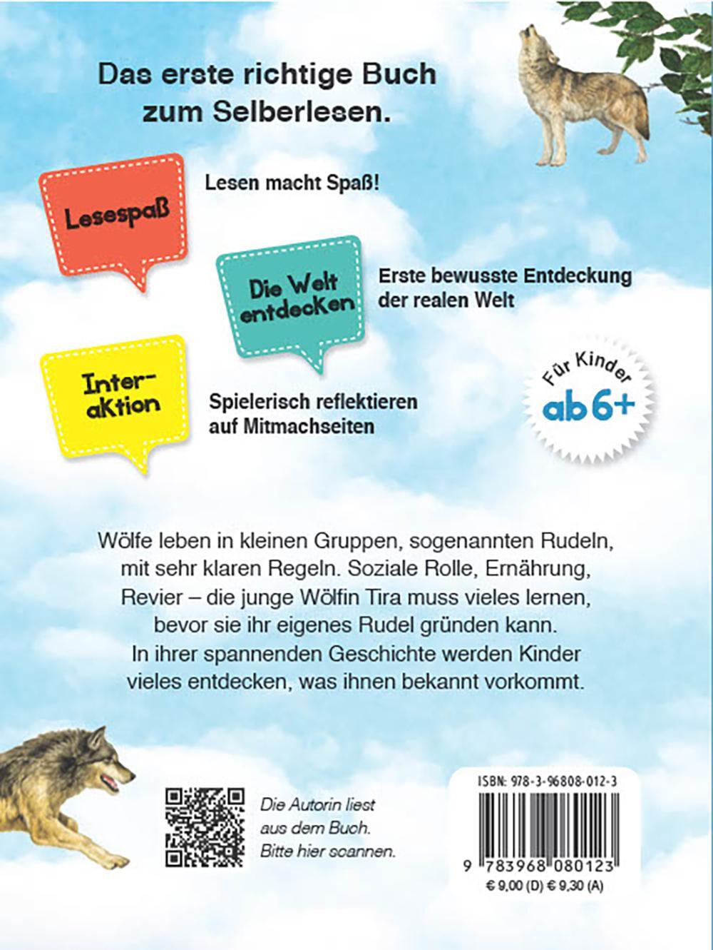 Rückseite: 9783968080123 | Tira, die junge Wölfin | Die Geschichte von Tiara und ihrem Rudel