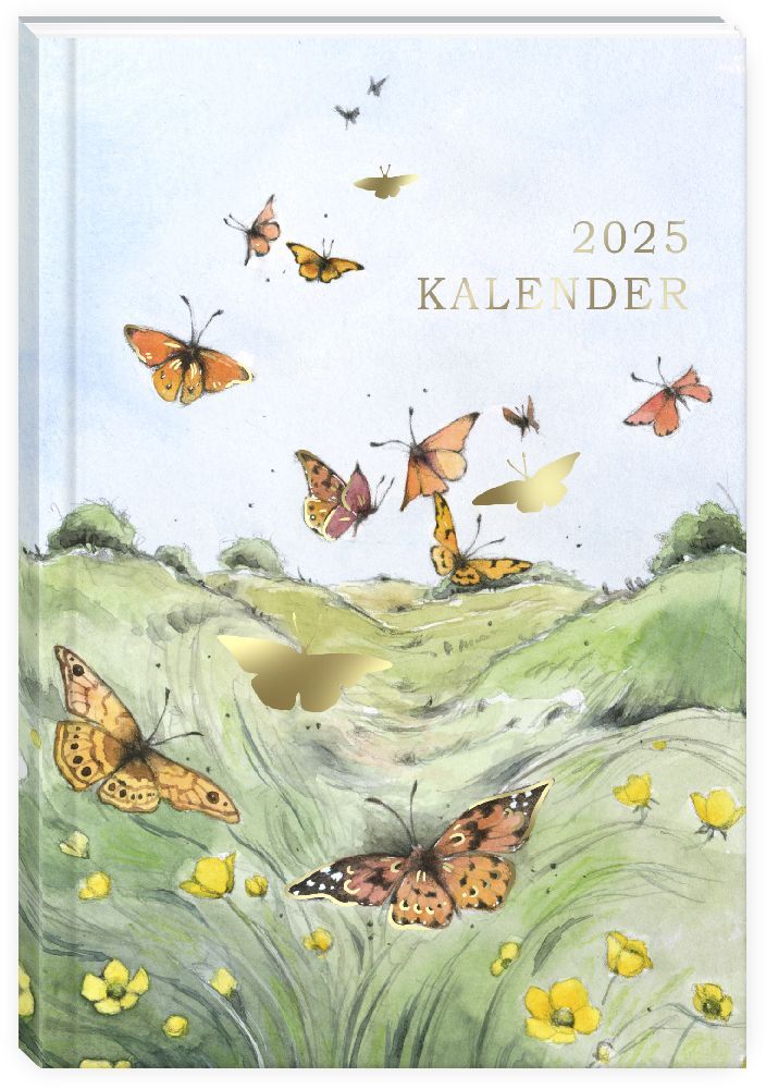 Cover: 9783911060073 | Taschenkalender 2025, Schmetterlinge | Sophia Drescher | Kalender