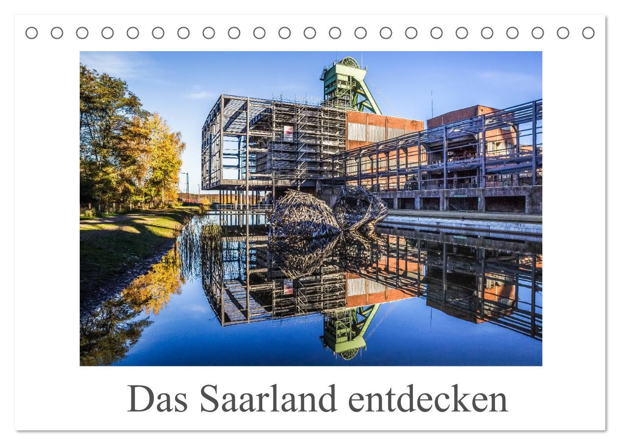 Cover: 9783435192397 | Das Saarland entdecken (Tischkalender 2025 DIN A5 quer), CALVENDO...