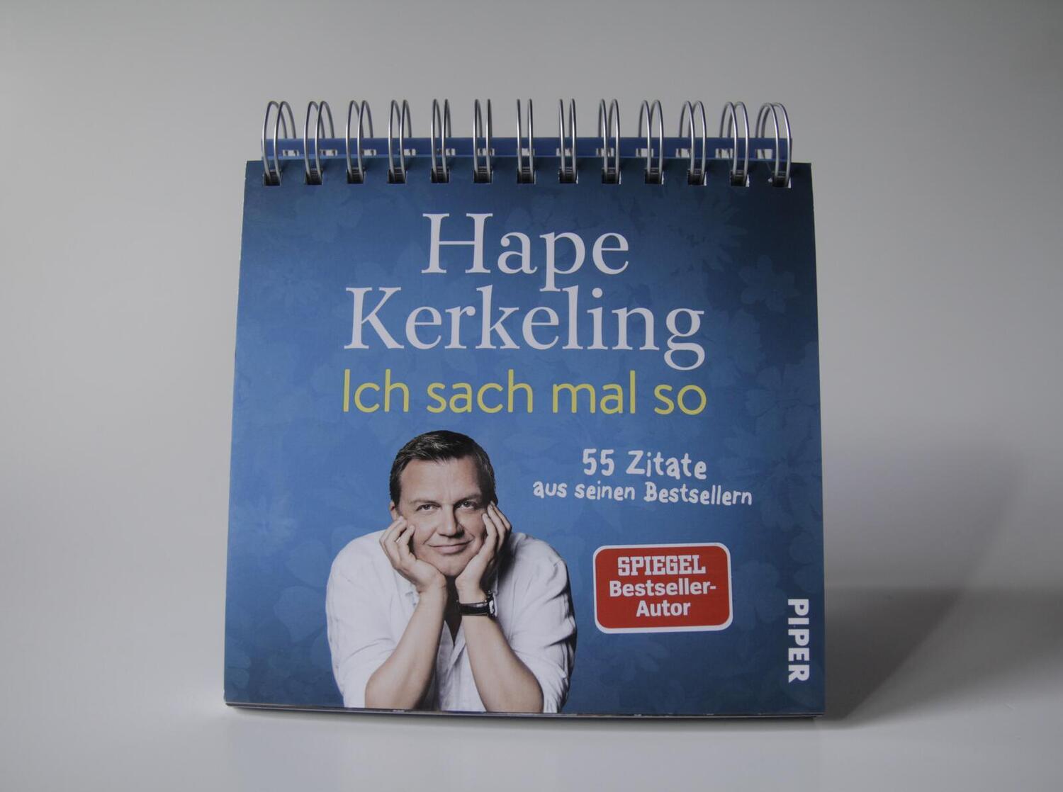 Bild: 9783492070027 | Ich sach mal so | 55 Zitate aus seinen Bestsellern | Hape Kerkeling