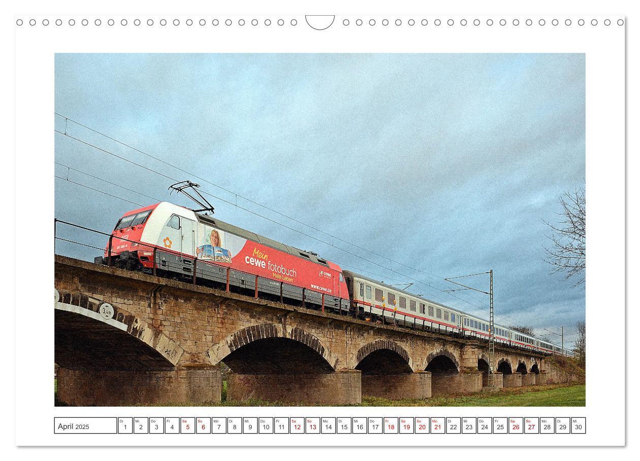 Bild: 9783457176658 | Die Baureihe 101 der Deutschen Bahn (Wandkalender 2025 DIN A3...