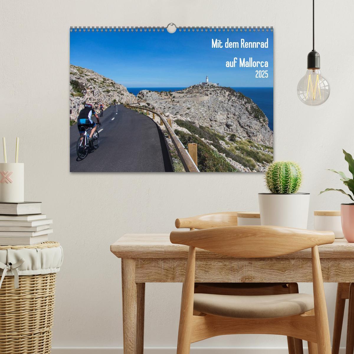 Bild: 9783435607549 | Mit dem Rennrad auf Mallorca (Wandkalender 2025 DIN A3 quer),...