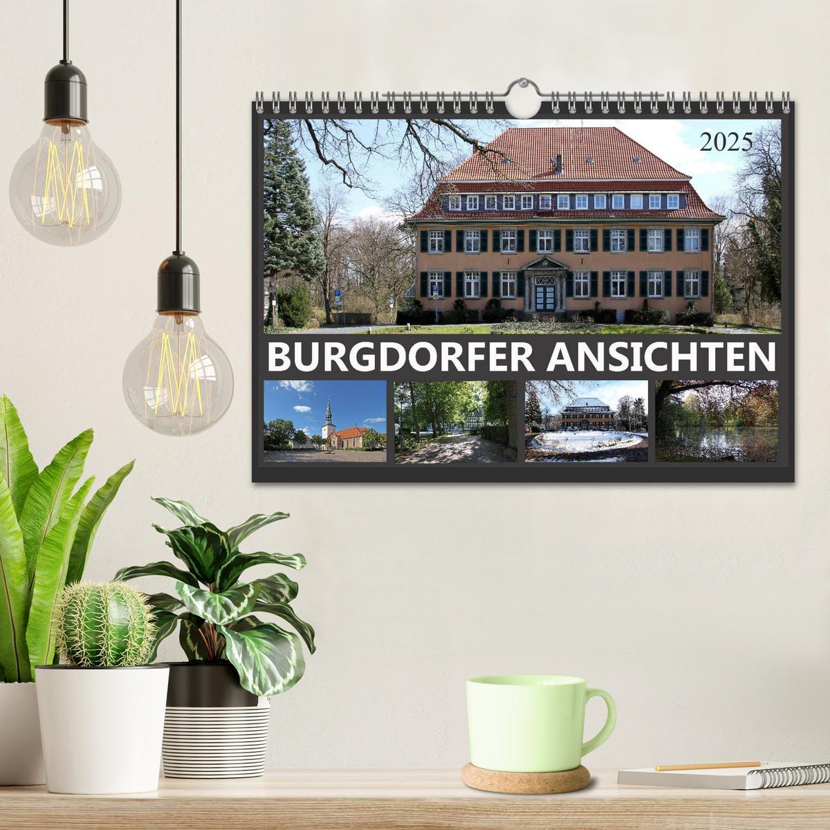 Bild: 9783435693412 | BURGDORFER ANSICHTEN (Wandkalender 2025 DIN A4 quer), CALVENDO...