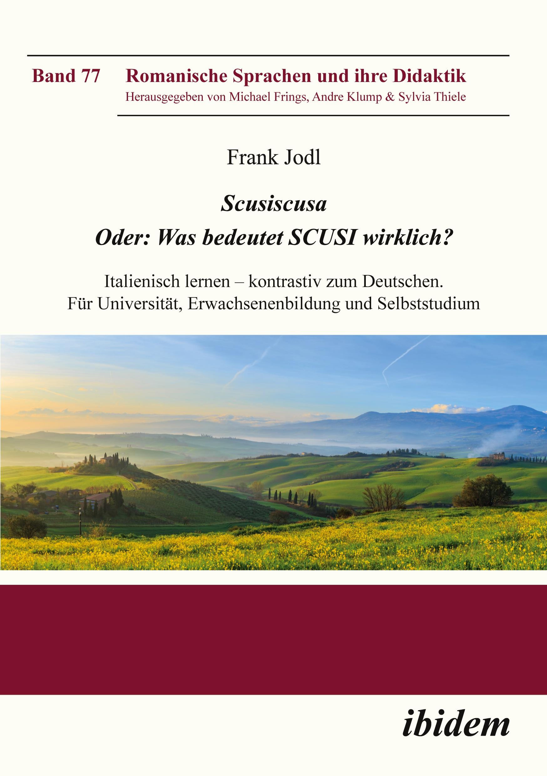 Cover: 9783838208831 | Scusiscusa. Oder: Was bedeutet SCUSI wirklich? | Frank Jodl | Buch